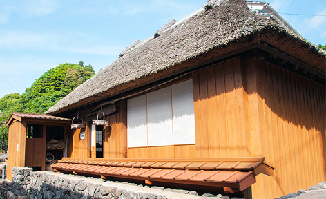 高知県土佐清水市/道の駅めじかの里土佐清水/周辺観光スポット/ジョン万次郎生家(復元)