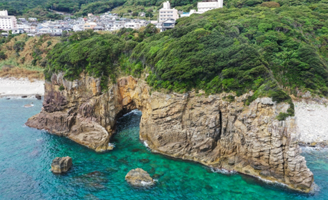 高知県土佐清水市/道の駅めじかの里土佐清水/周辺観光スポット/白山洞門