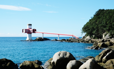 高知県土佐清水市/道の駅めじかの里土佐清水/周辺観光スポット/足摺海底館(海中展望塔)