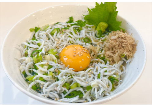 高知県/道の駅めじかの里土佐清水/土佐のしらす丼