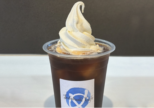 高知県/道の駅めじかの里土佐清水/出汁バーSODABUSHICafe/コーヒーフロート