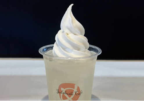 高知県/道の駅めじかの里土佐清水/出汁バーSODABUSHICafe/小夏フロート